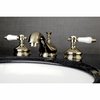 Kingston Brass KS1162BPL 8" Widespread Bathroom Faucet, Polished Brass KS1162BPL